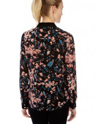 ASOS Inspired Birds and Flower Prints Casual Blouse Leisure Shirt